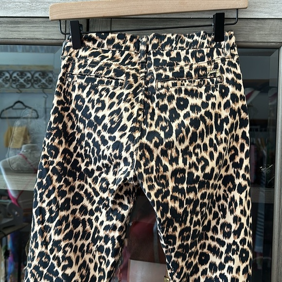 Juicy Couture Cheetah Skinny Pants Y2K SIZE 26 - Picture 8 of 10